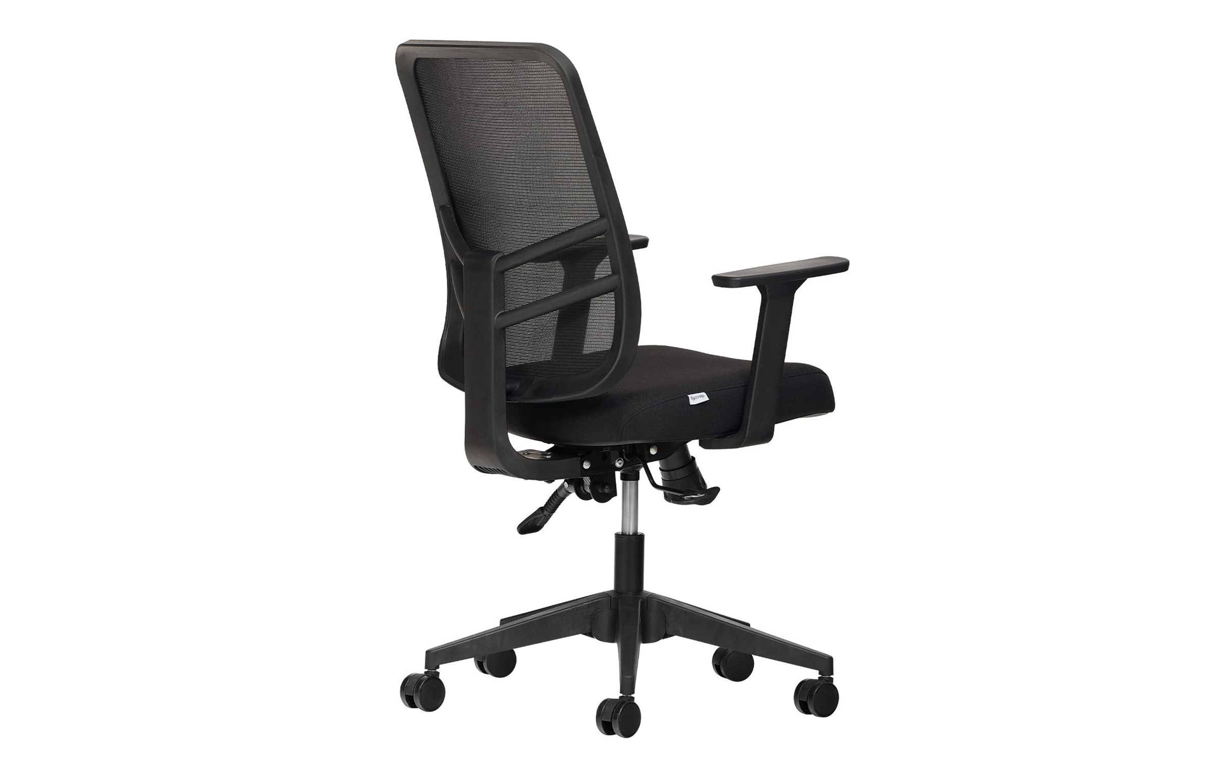 Scaun de birou Lotus, negru  5